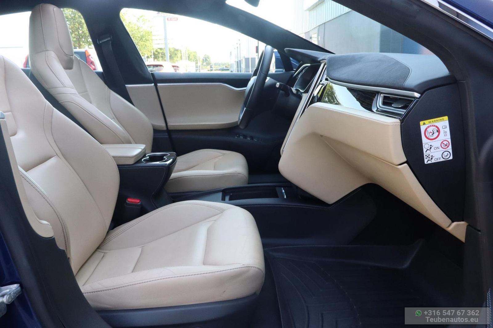 Tesla Model S 90D | 421 ch | BVA | Batterie SOH 87 % | Toit panoramique | GPS | Sièges chauffants | Hayon électrique