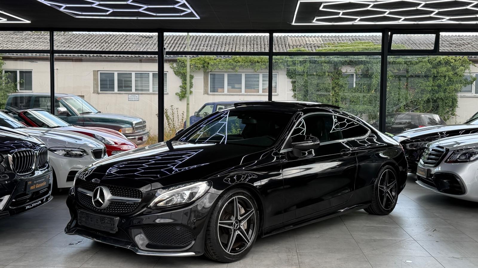 Mercedes-Benz C 250 COUPE AMG-LINE,PANORAMA,KEY-GO,LEDER,VOLL