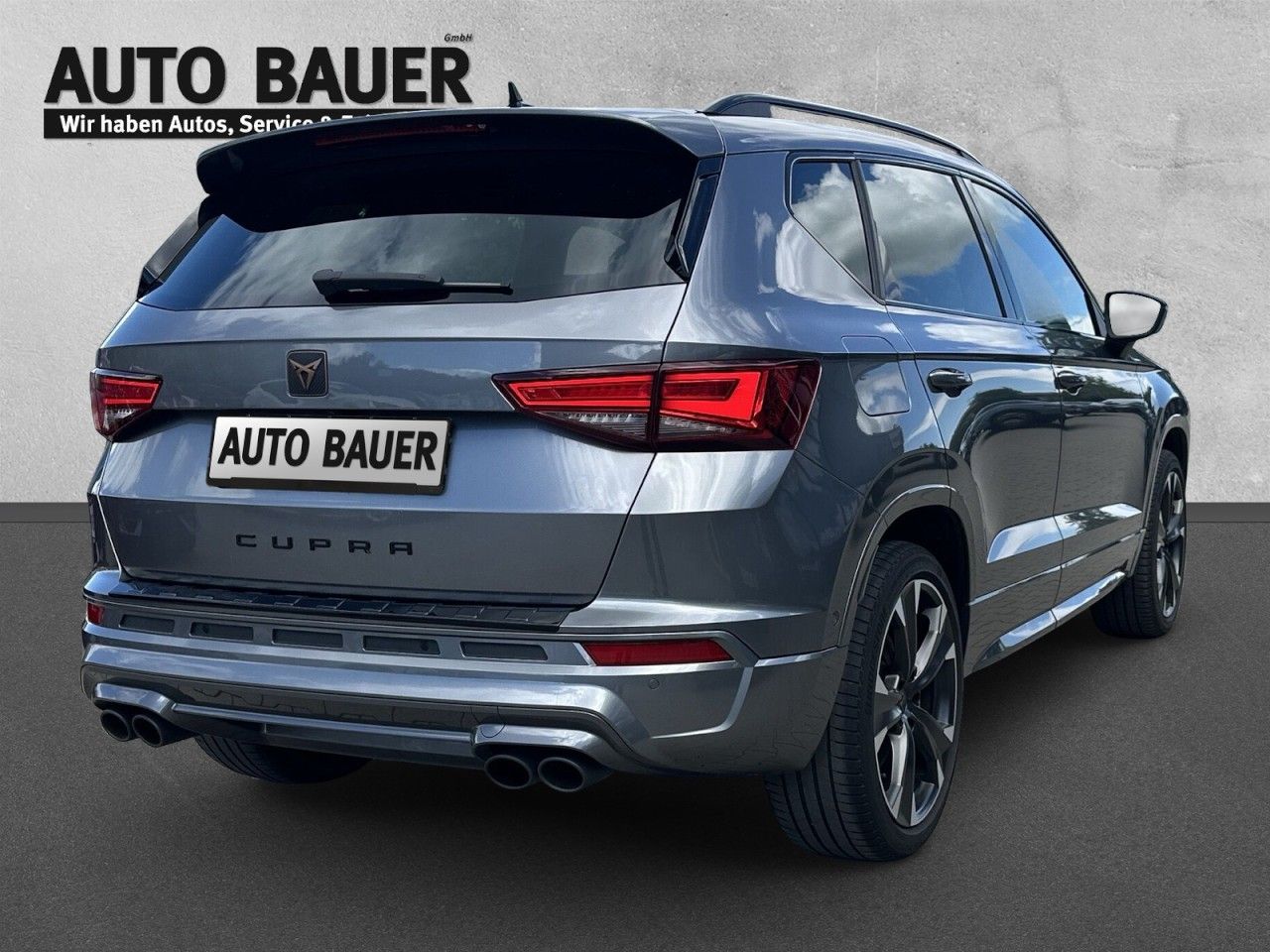 Fahrzeugabbildung CUPRA CUPRA Ateca 2.0 TSI 300PS*AHK-Beats*el-Heck* - mit KI generiert/bearbeitet