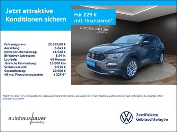 Volkswagen T-Roc 1.5l TSI DSG Sport *NAV, APP, SHZ, Klimaau