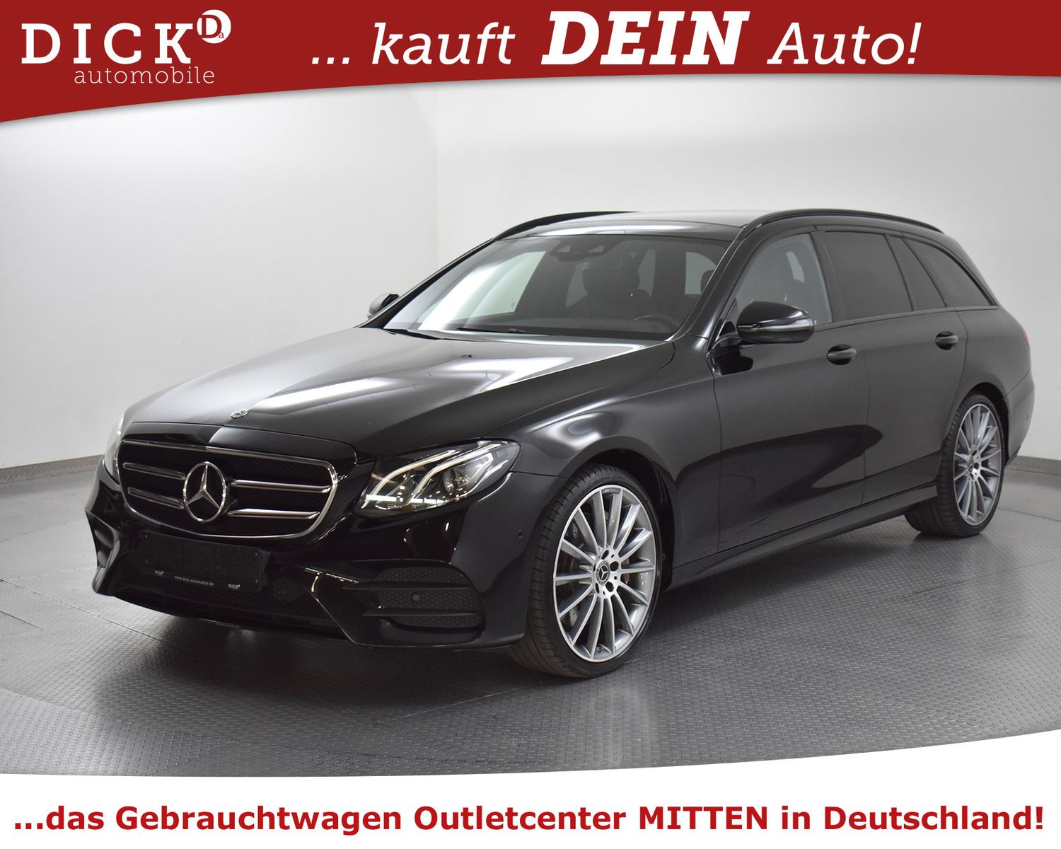 MERCEDES-BENZ E 350d T 2X AMG Line NIGHT+PANO+BURMES+HEAD+20" - Image 4