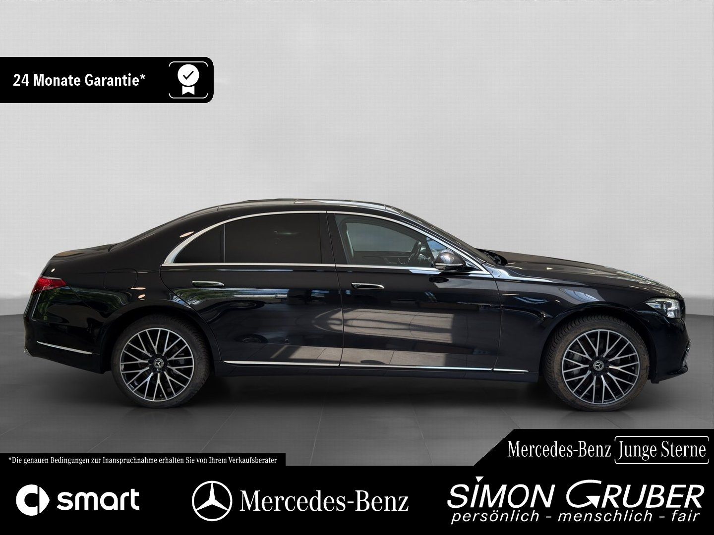 Fahrzeugabbildung Mercedes-Benz S 450 4M lang Pano Burm TV Nappa HUD Digital AHK