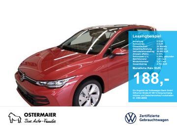 Volkswagen Leasingangebot: Volkswagen Golf VIII LIFE 1.5TSI 150PS ACC.NAVI+VC.2xPDC.HU