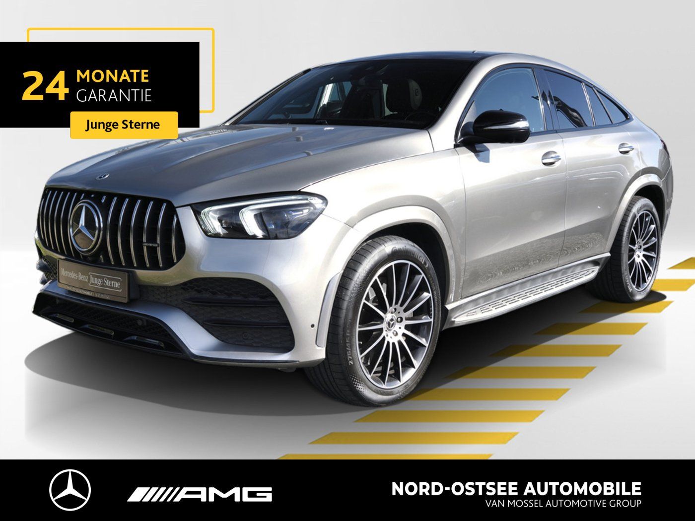 Mercedes-Benz GLE 400 d 4M AMG PANO 360-KAM AHK MEMORY NIGHT