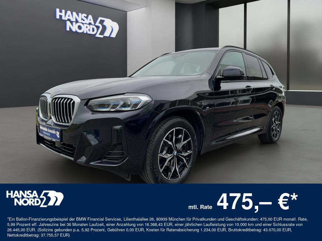 BMW X3 xDrive30i M-SPORT LASER NAVI HUD 360° 19" AHK