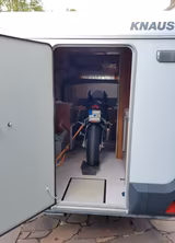 Knaus Deseo Sport Active - Motorrad 1350kg Wohnwagen - Knaus Heckgarage Wohnwagen
