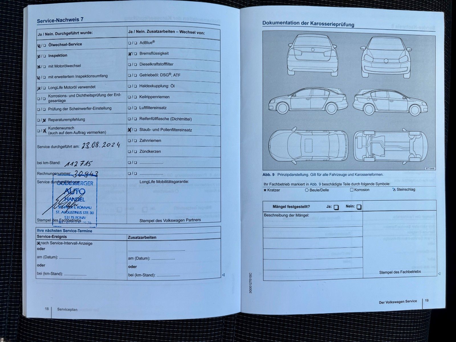 Fahrzeugabbildung Volkswagen Passat Variant 1.6 TDI Comfortline Navi SPORTSIT