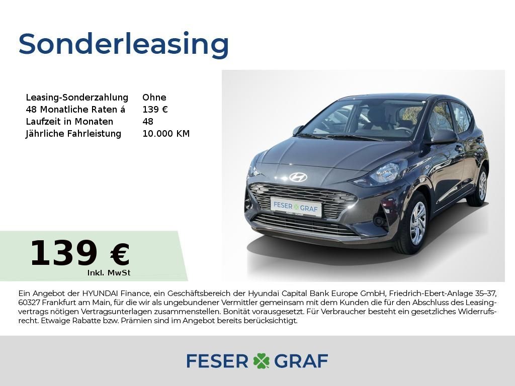 Hyundai i10 SELECT NAVI KAMERA CARPLAY KLIMA USB