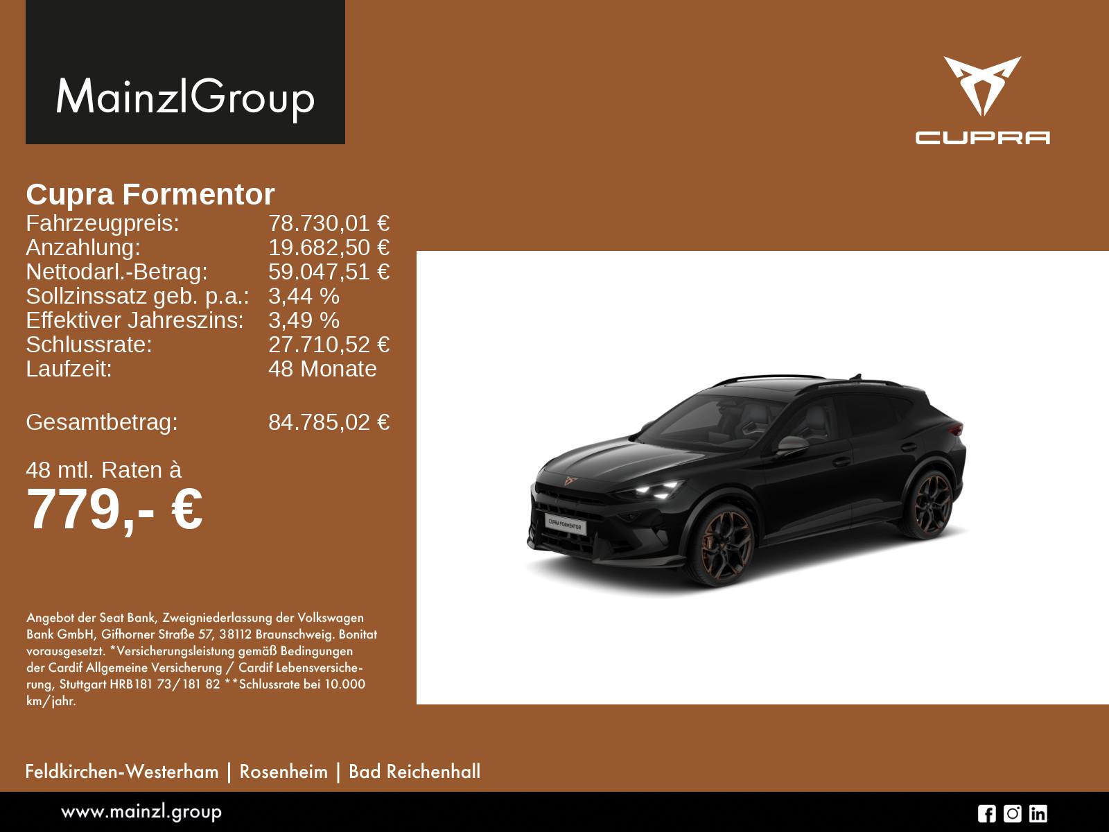 Cupra Formentor VZ5 2.5 TSI 287 kW (390