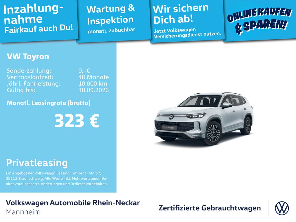 Image of Volkswagen Tayron