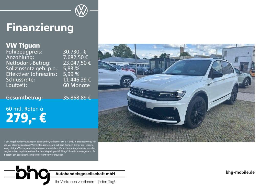 Volkswagen Tiguan R-Line 4MOTION 2.0 TDI DSG *AHK*NAVI*KAME