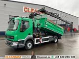 DAF FA 45 LF 220 Hiab 8 Tonmeter laadkraan Just 53.4 - DAF Lf 45 220