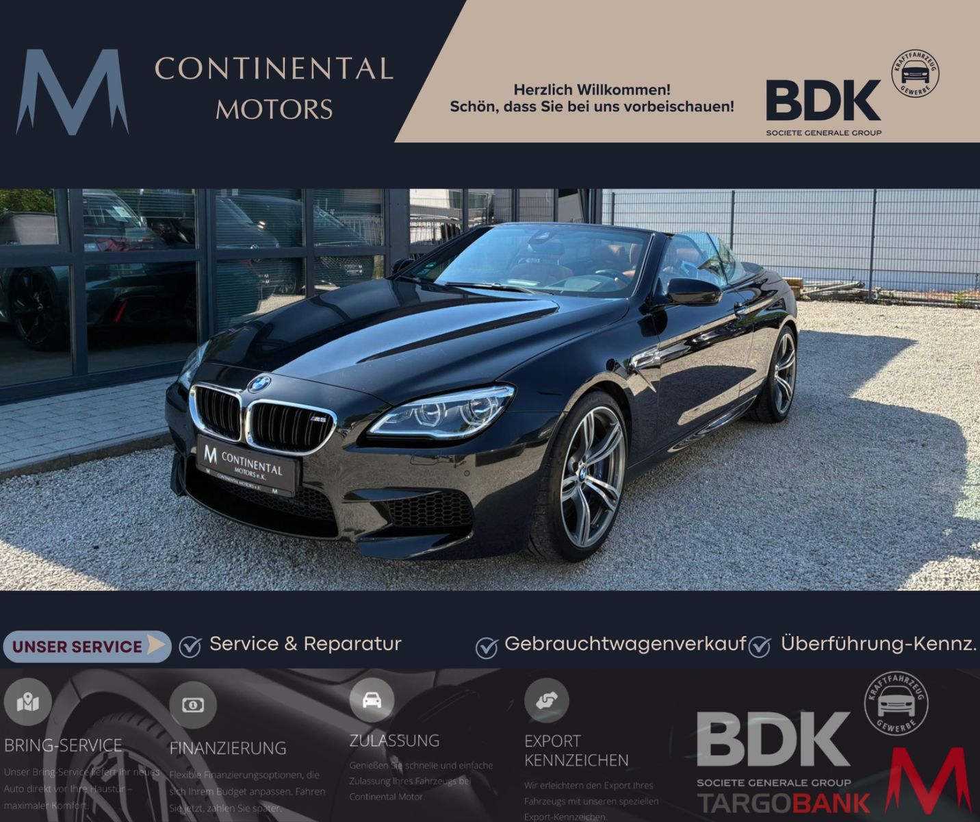 BMW M6 M6 Cabrio*Individual Merino*Kamera*Harman&Kardon, Ansicht 2