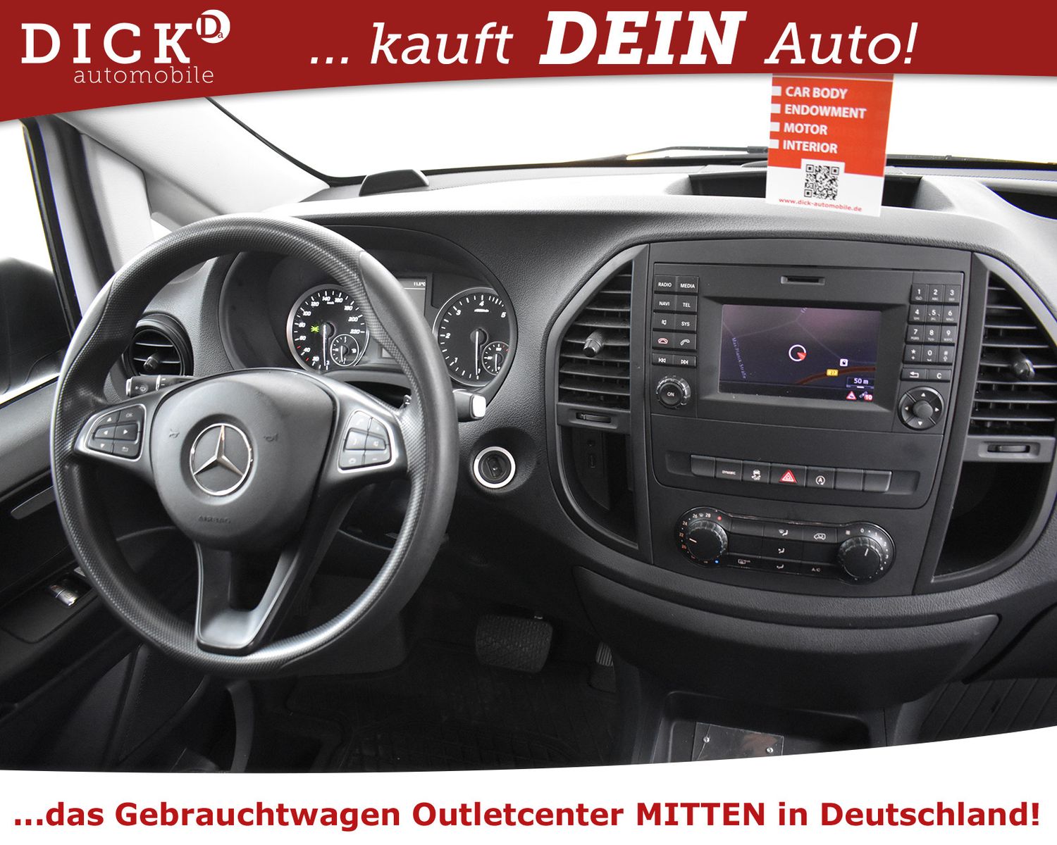 MERCEDES-BENZ Vito 114d 7G RWD 2X TÜR+NAVI+SHZ+KLIMA+PARK+TEMP - Image 11