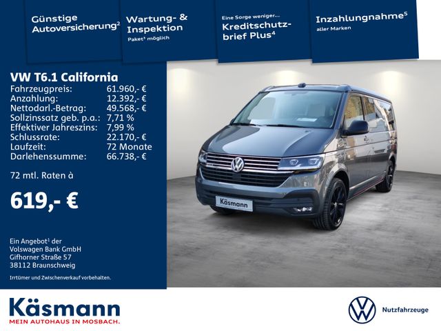 Volkswagen T6.1 California Beach Tour Edition 4MO NAVI KAM