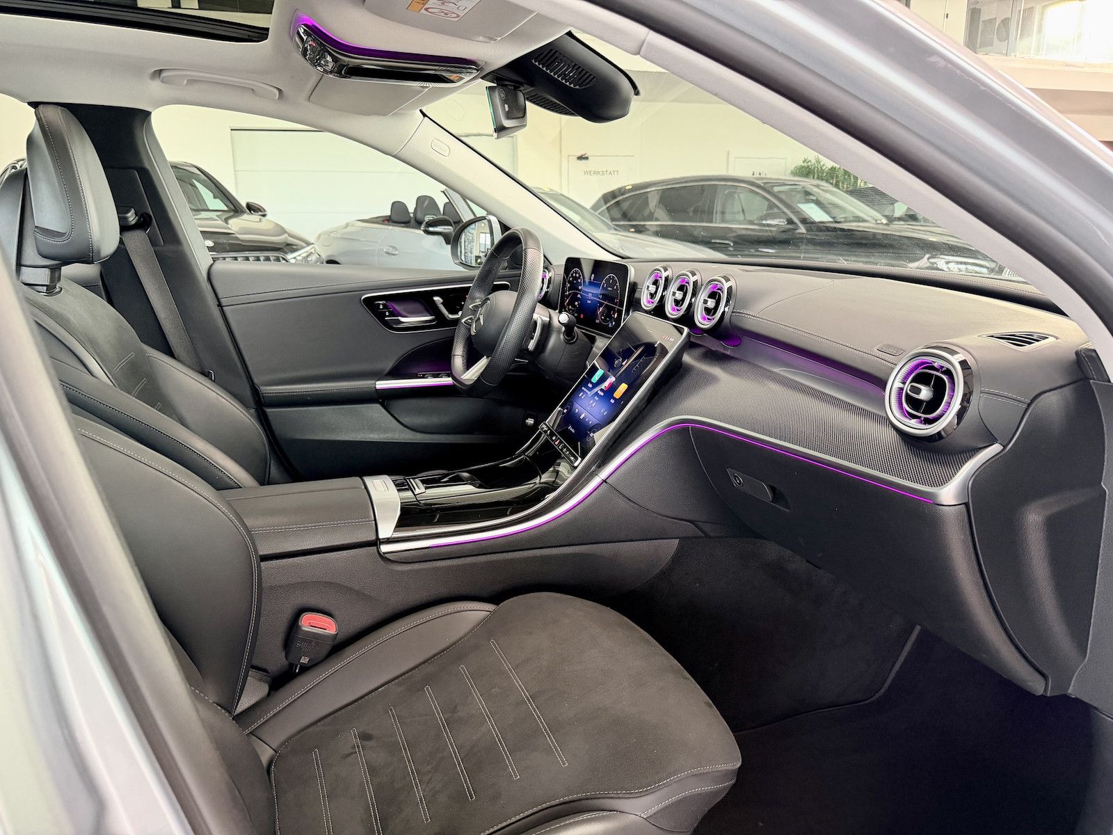 Mercedes-Benz C 220 d AMG Pano Kamera Distronic Memory MBUX KE foto 9