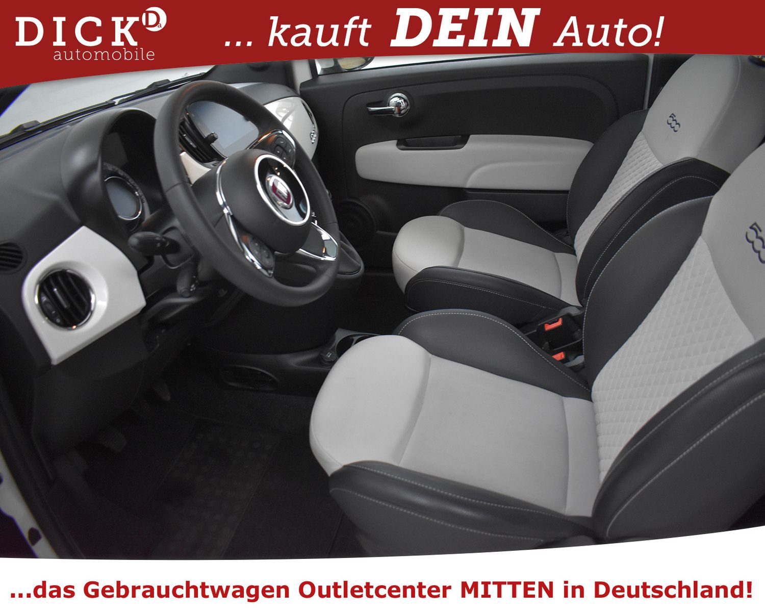 FIAT 500 Dolcevita PANO+LEDER+NAVI+DAB+MFL+TEMP+PDC+ - Image 10