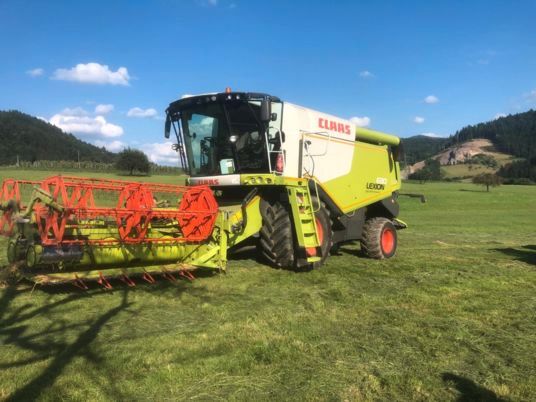 Claas Lexion 630 1244 eff. Stunden Bj 2013