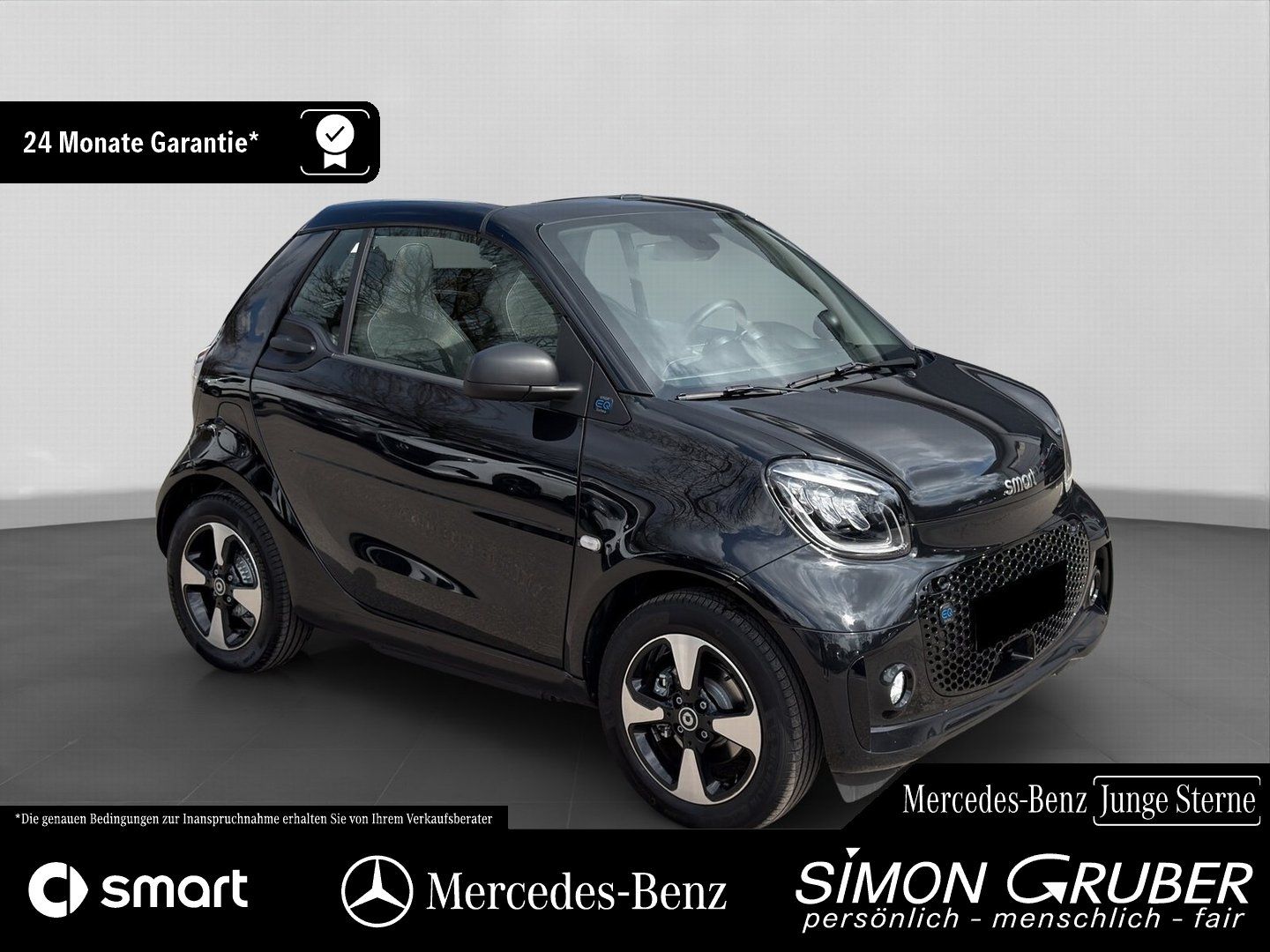 Fahrzeugabbildung Smart Smart ForTwo EQ Cabrio Exclusive LED 22KW Kamera