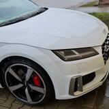 Audi TTS TFSI S tronic quattro Coupe - - Audi TTS: Weiß