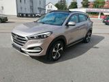 Hyundai Tucson Premium 4WD Panorama Leder AHK DAB LED - mit Benzin-Antrieb: Beige, Vollleder, Geländewagen