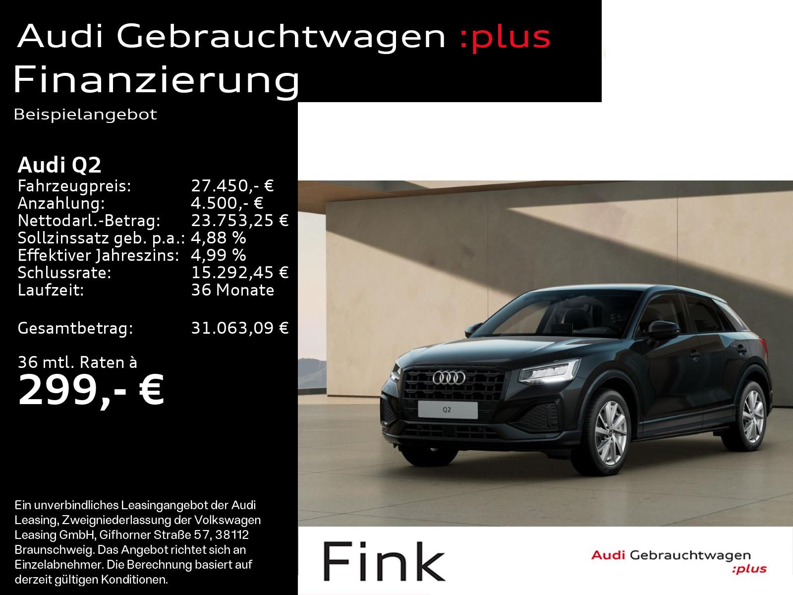 Audi Q2 advanced 35 TFSI Navi Sportsitze