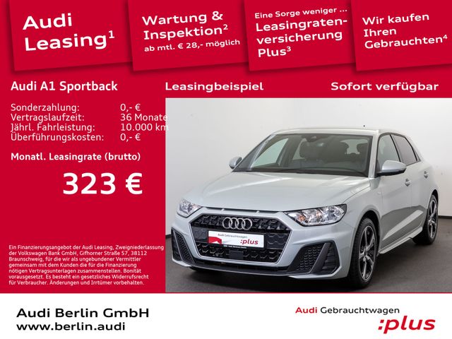 Audi A1 Sportback S line 25 TFSI 5-G. VIRTUAL PDC DAB