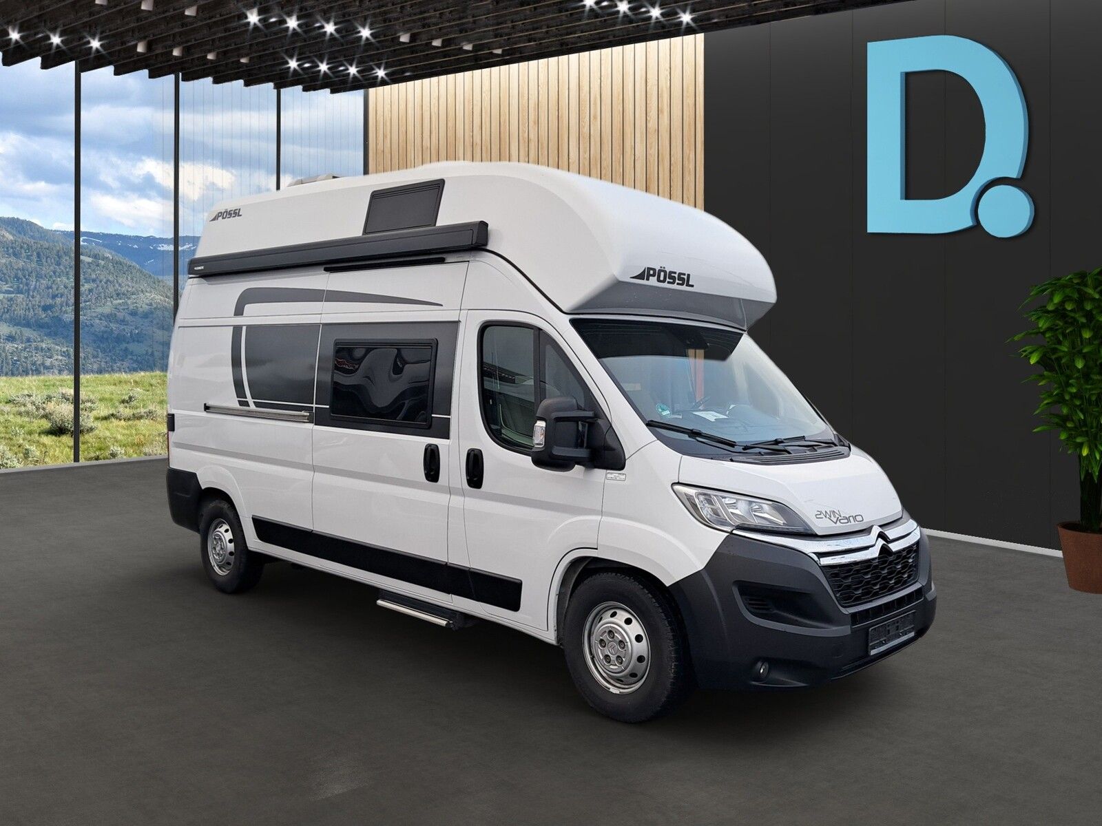 Fahrzeugabbildung Pössl 2Win Vario Citroen 165 PS Mark./AHK/Navi/Solar