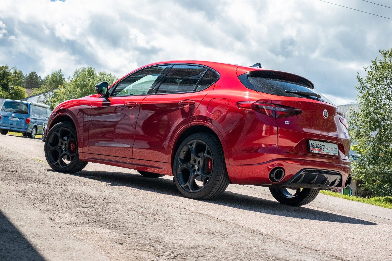 Fahrzeugabbildung Alfa Romeo Stelvio Veloce 280PS *Rosso Etna*H&K*Pano*490€/M