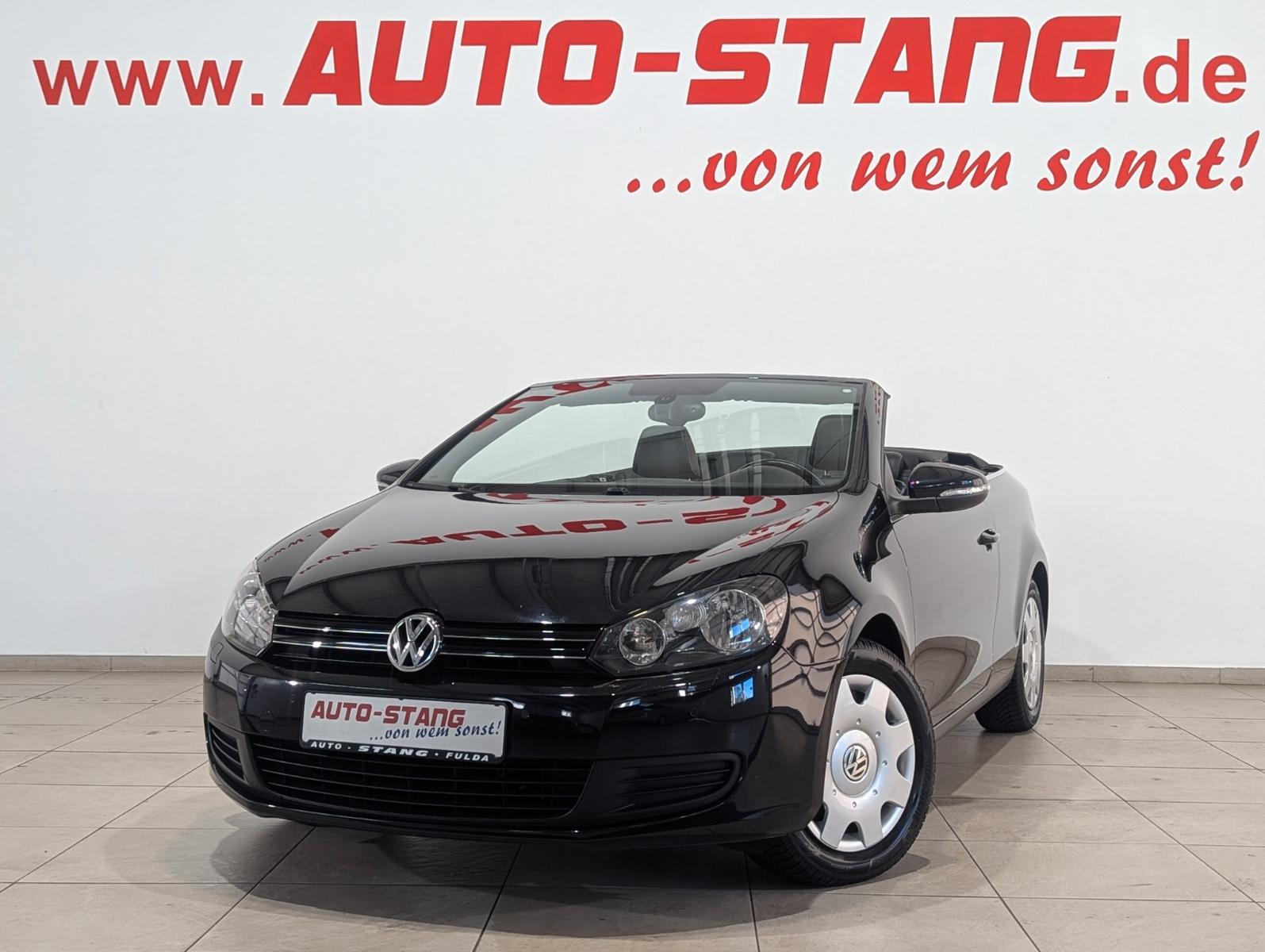 Volkswagen Golf VI Cabriolet*SCHECKHEFT+ALCANTARA+NAVI*