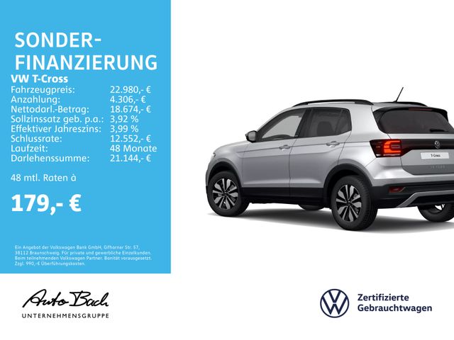 Volkswagen T-Cross 1.0 TSI "MOVE" Navi Sitzheizung ACC EPH