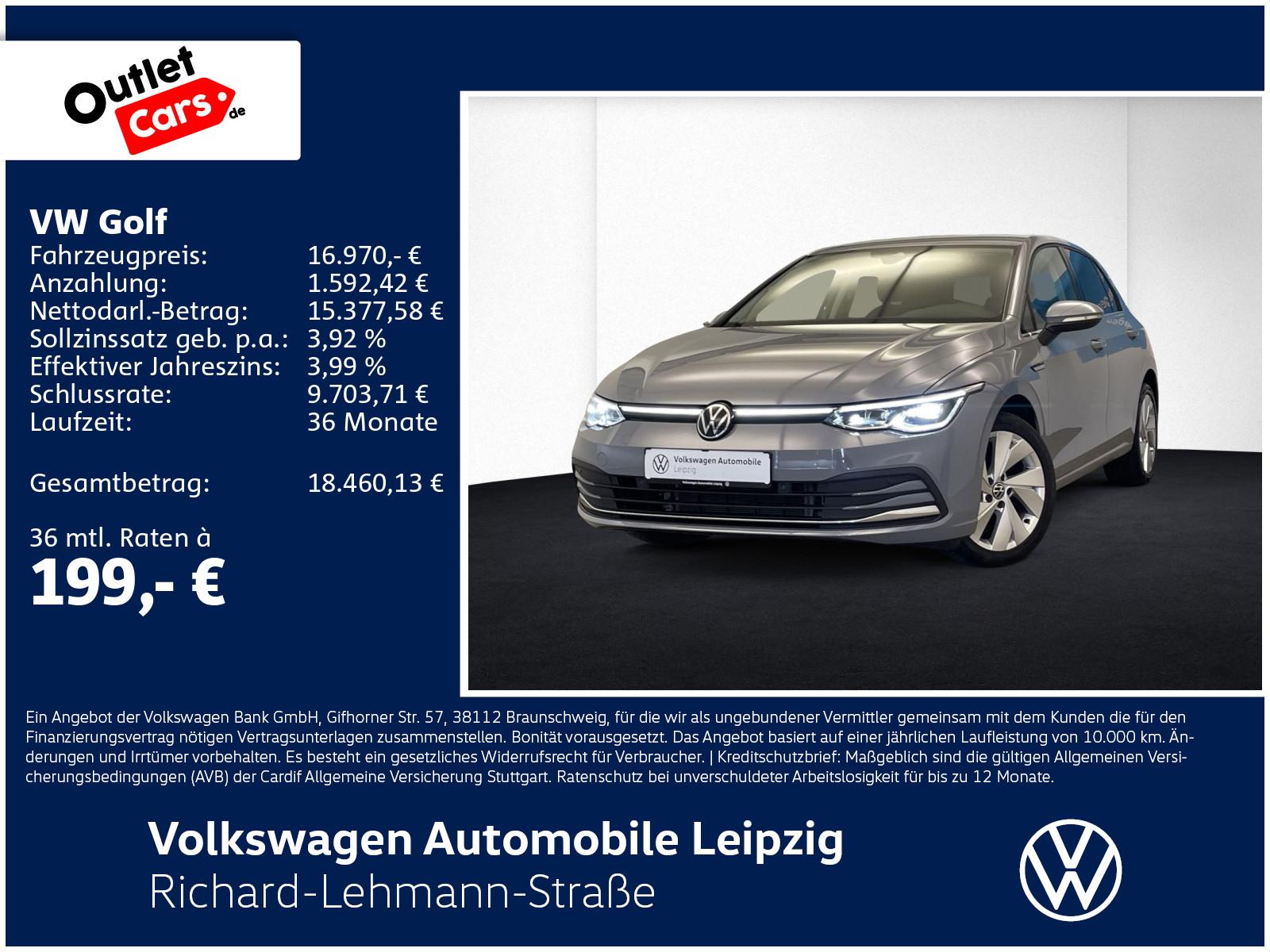 Volkswagen Golf VIII Style 1.5 TSI *Navi*Rear View*LED*