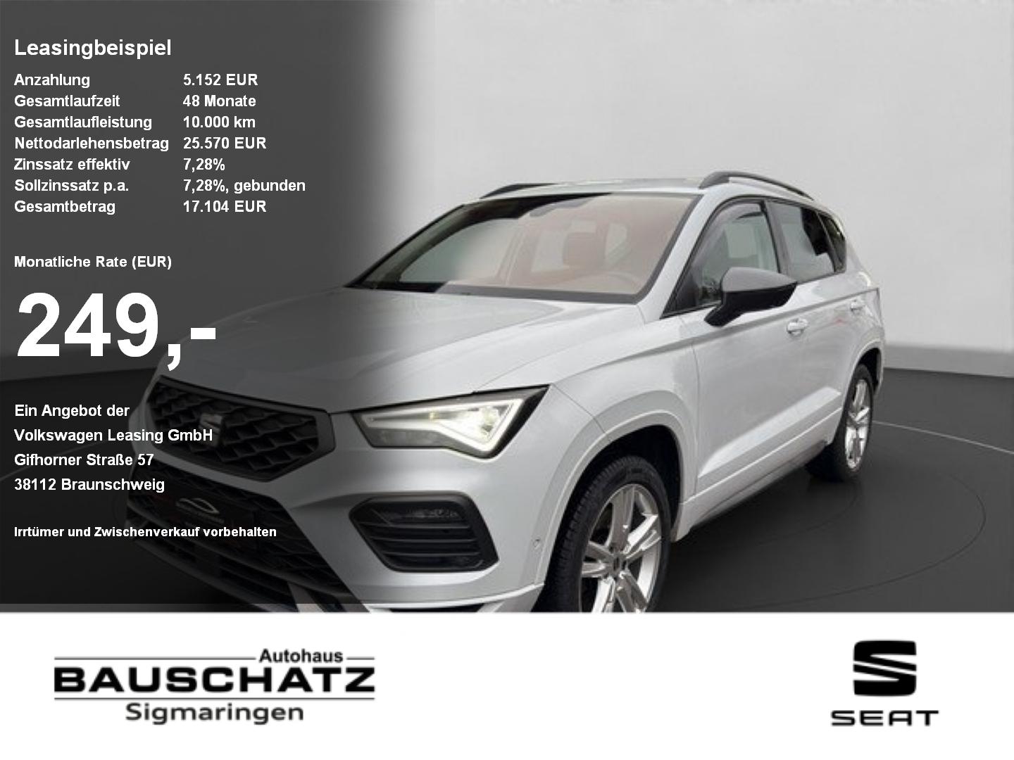 Seat Ateca 2.0 TDI FR AHK*STHZ*LED*NAVI*ACC*VIRTUAL A