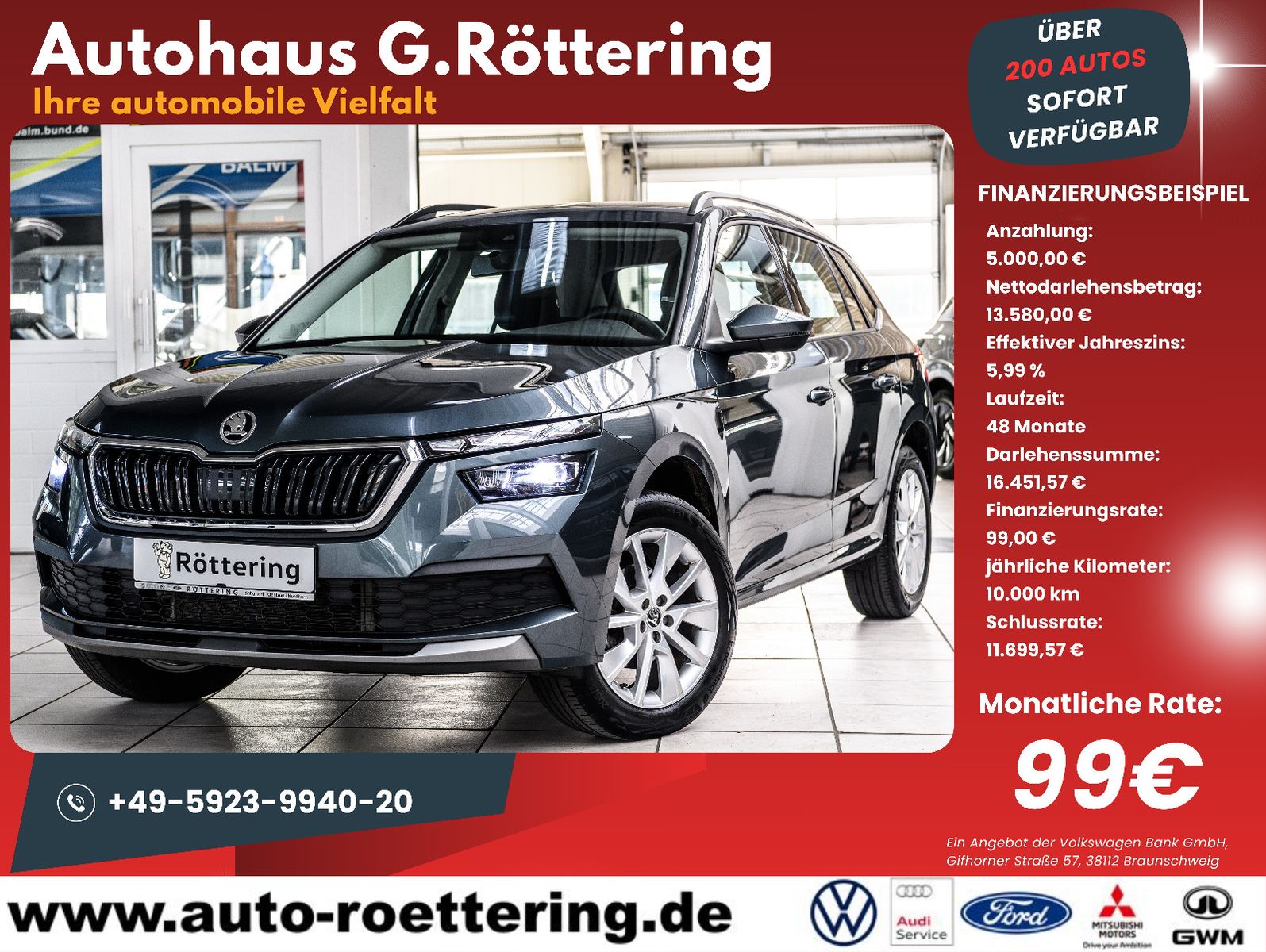 Fahrzeugabbildung SKODA Kamiq Ambition 1.0 DSG LED+AHK+SHZ+GRA