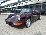Porsche 964 C2 CABRIO DEUTSCH SCHECKHEFT SCHALTER TOP! - rote Porsche 964