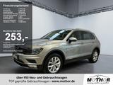 Volkswagen Tiguan Highline 2.0TSI DSG 4Motion ACC Kamera LM - silberne Volkswagen Tiguan