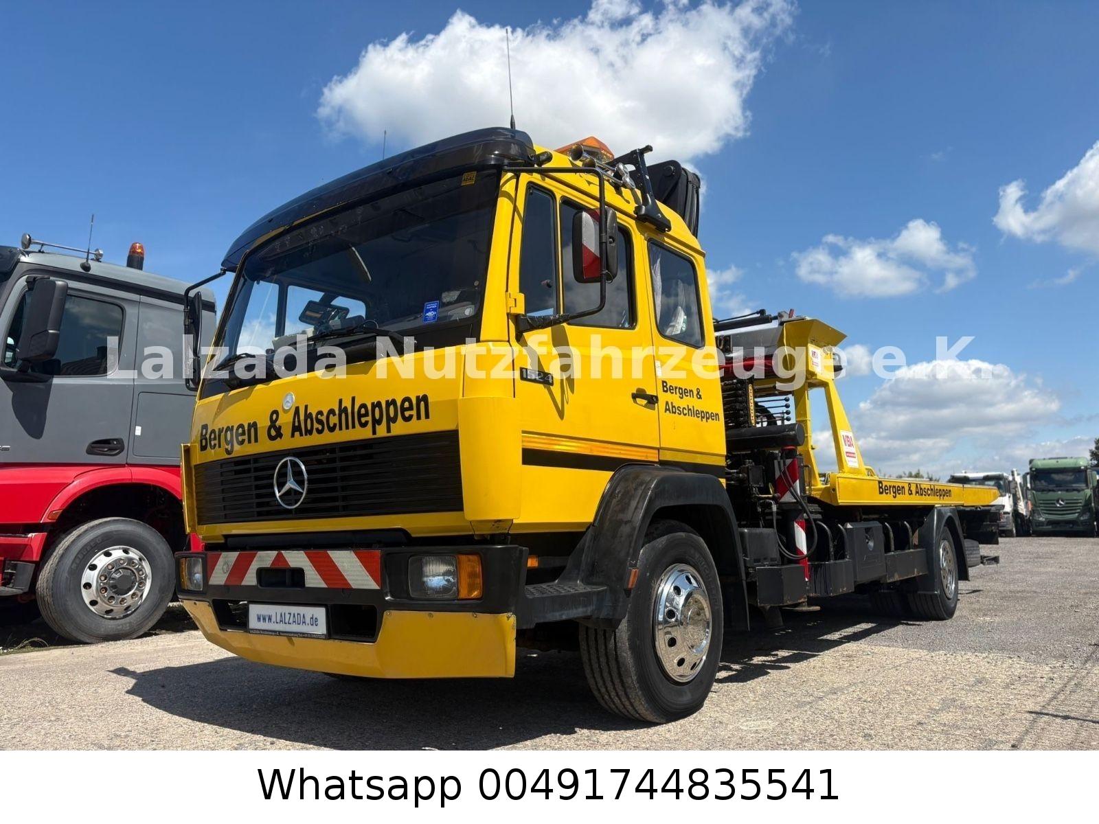 Mercedes-Benz 1524 mit Ladekran HMF
