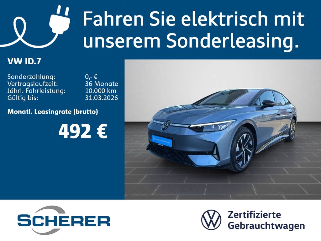 ID.7 GTX MATRIX-LED KAMERA NAVI SITZHEIZUNG