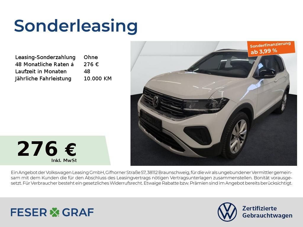 Volkswagen T-Cross Goal 1.0 TSI DSG Navi AHK LED SiHz