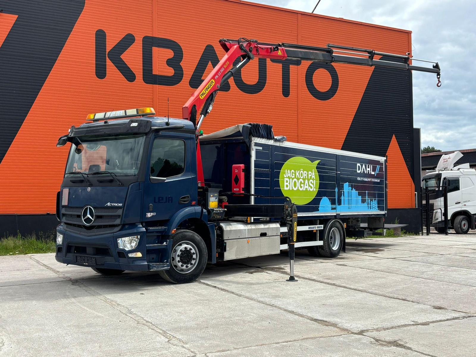 Mercedes-Benz Actros 1830 4x2 CNG PK 12.501 / BOX L=7197 mm