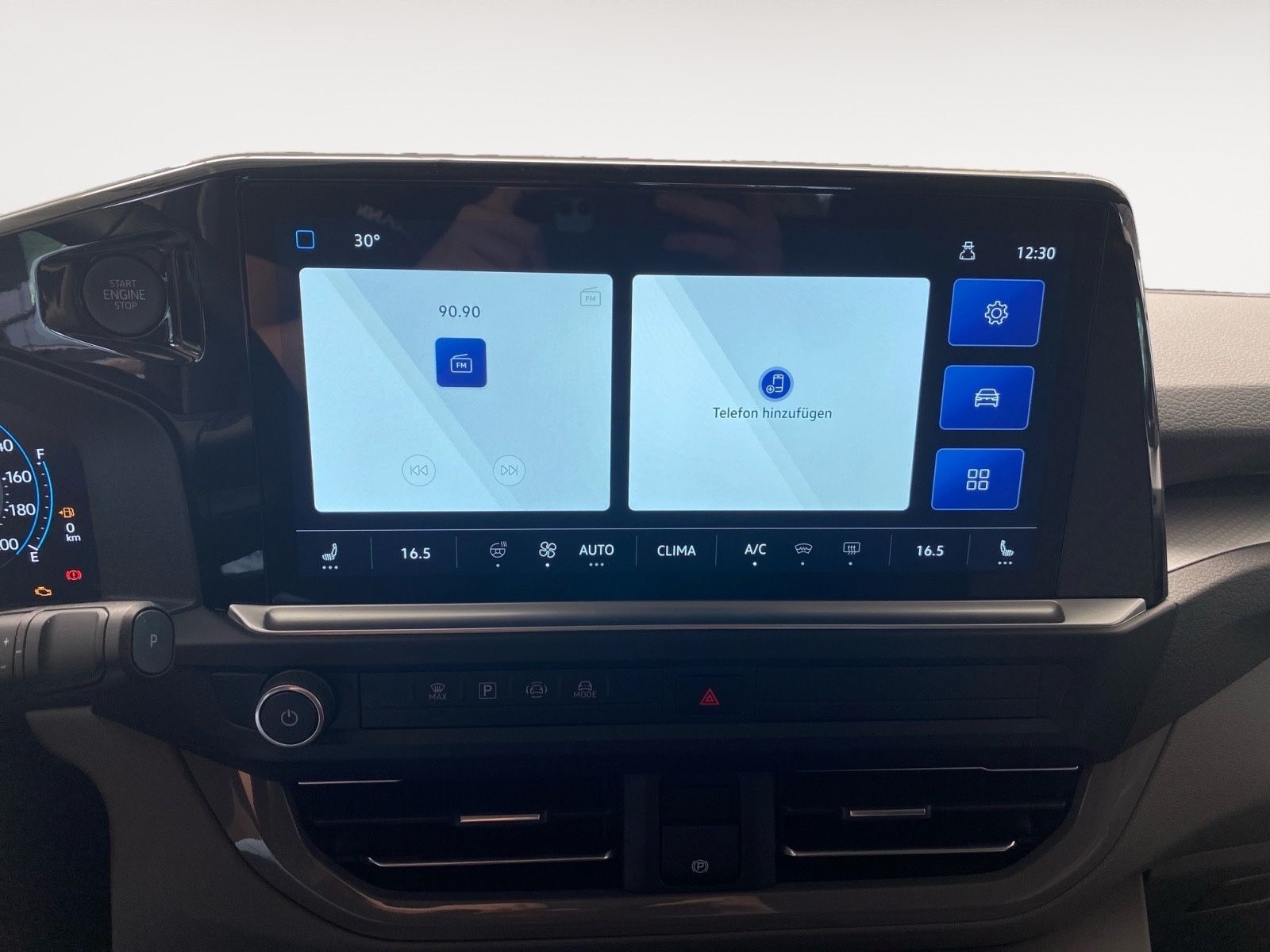 Fahrzeugabbildung Volkswagen T7 Caravelle PanAmericana 4Motion AHZV Zusatzhei