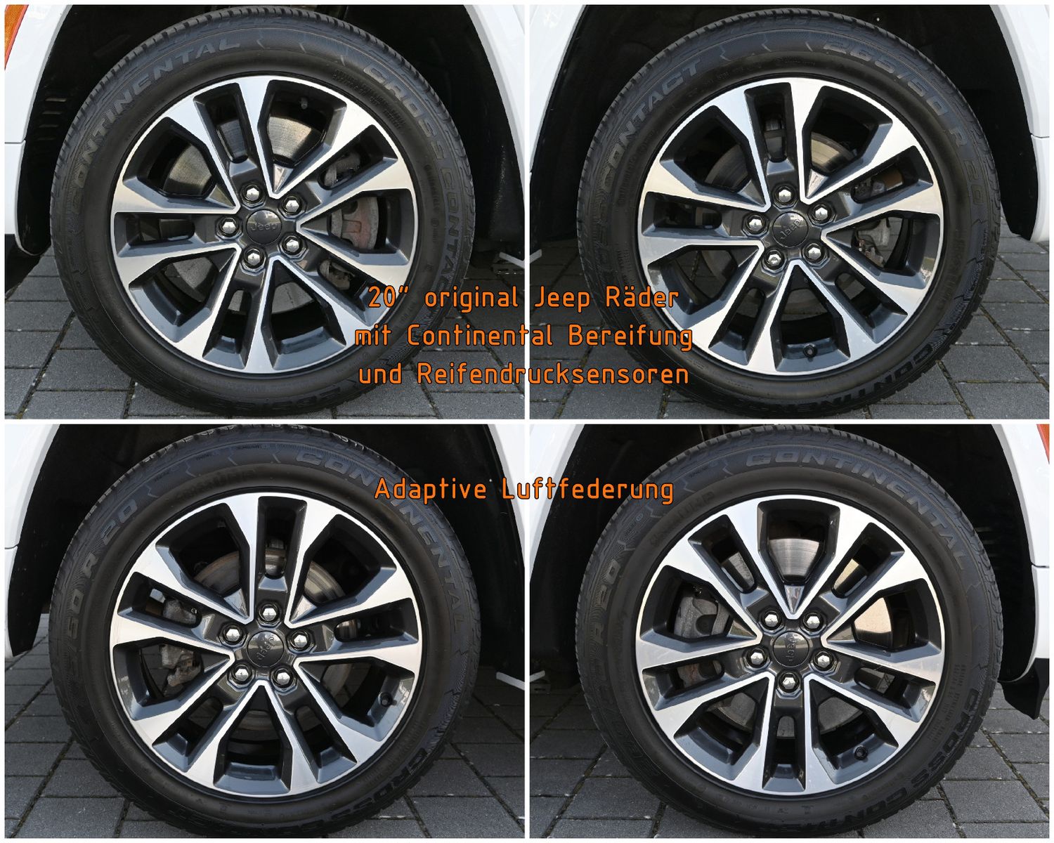 Fahrzeugabbildung Jeep Grand Cherokee 2.0 4xe PHEV Overland°UVP 93.580€