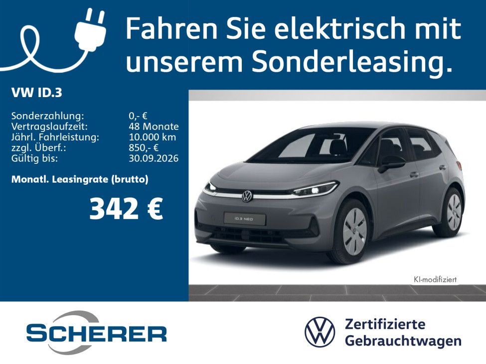 Volkswagen ID.3 NEO Trend Bestellfahrzeug