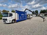 Mercedes-Benz Atego 1223 Glasreff/Kran/Funk/Drehservo/Quersch. - Mercedes-Benz 12 atego