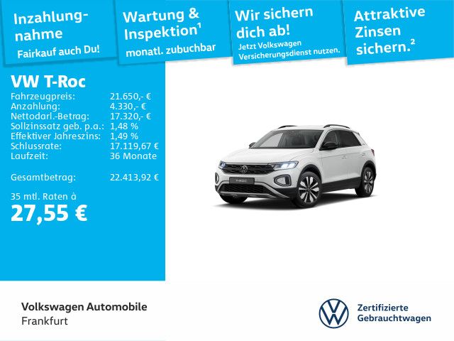T-Roc GOAL 1.0 TSI 6-Gang NAV LEDD ACC APP
