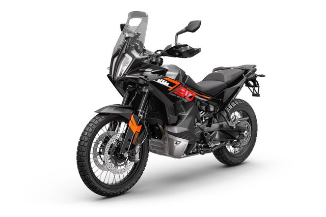 KTM 790 Adventure  - MY 2024 - Weiß & Schwarz