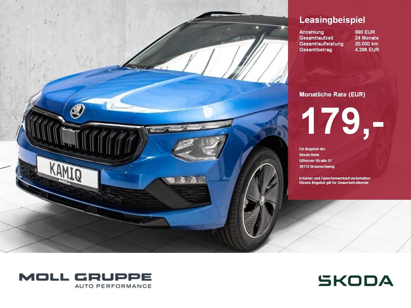 Skoda Kamiq 1.0 TSI Selection ACC AHK AUT EL.HECK KAM