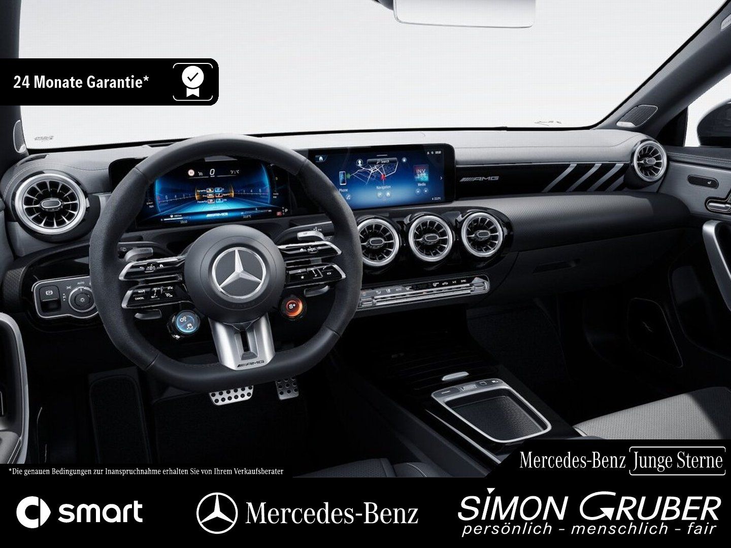 Fahrzeugabbildung Mercedes-Benz CLA 45 S 4M+ SB AMG Perfo Leder Aero Driver HUD