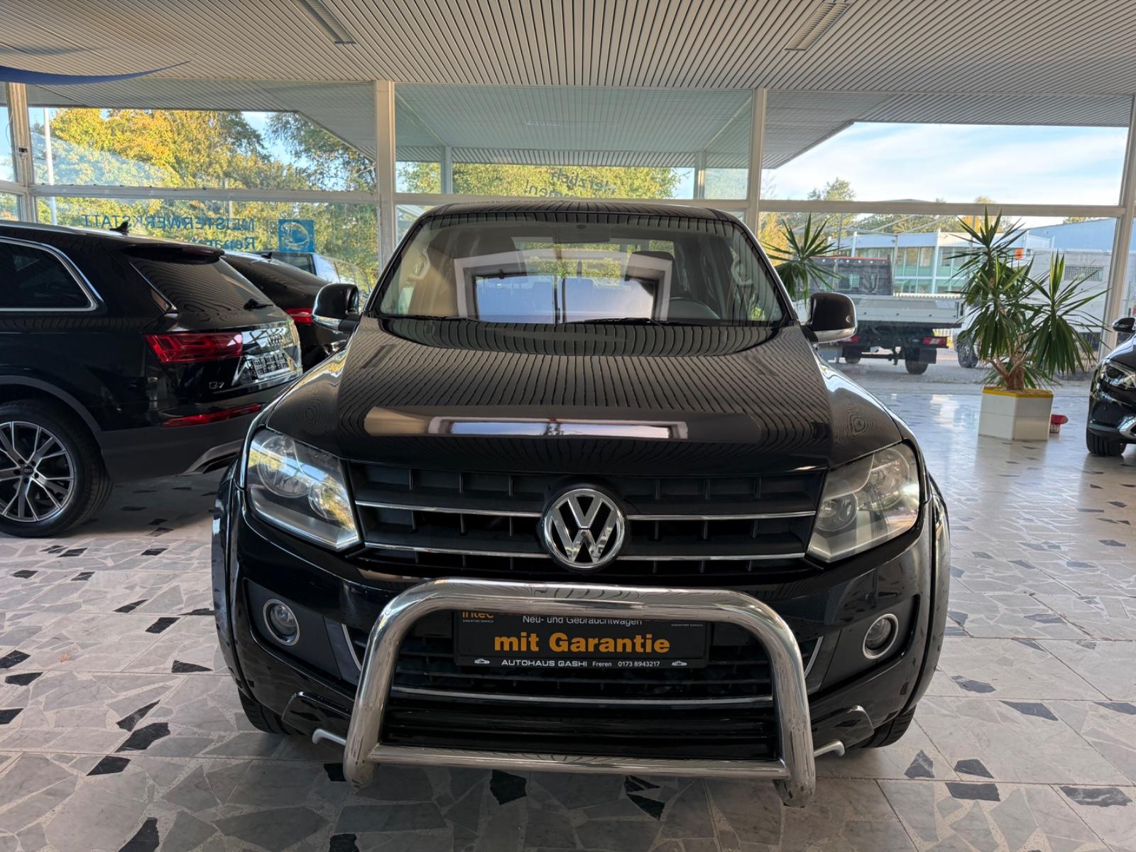 Volkswagen Amarok 2.0 BiTDI 163 ch Highline DoubleCab 4Motion • Cuir • GPS • Attelage 3 t • 19"