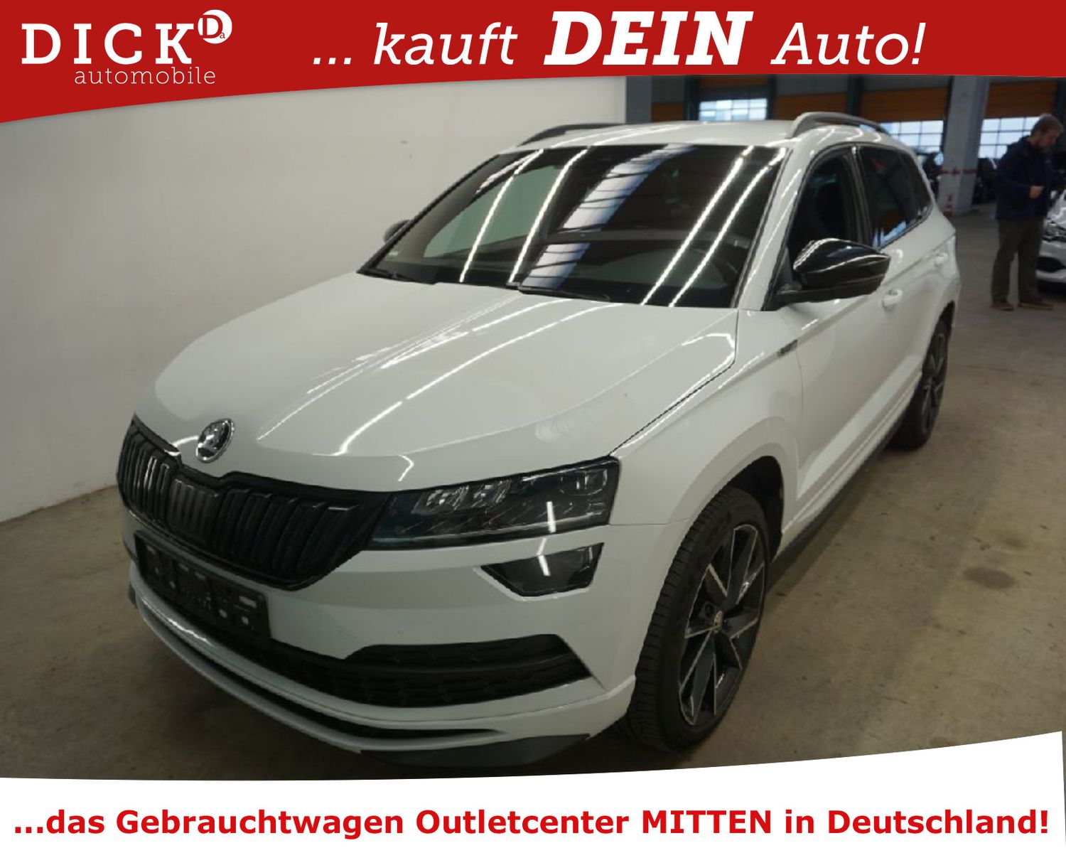 Fahrzeugabbildung SKODA Karoq 2.0d 4x4 Sport LED/ACC/NAVI/SHZ/HIFI/8Fa